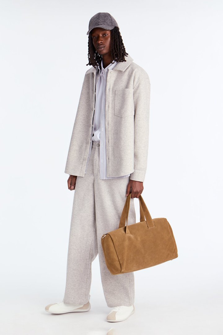 Straight Studio Pant - Grey