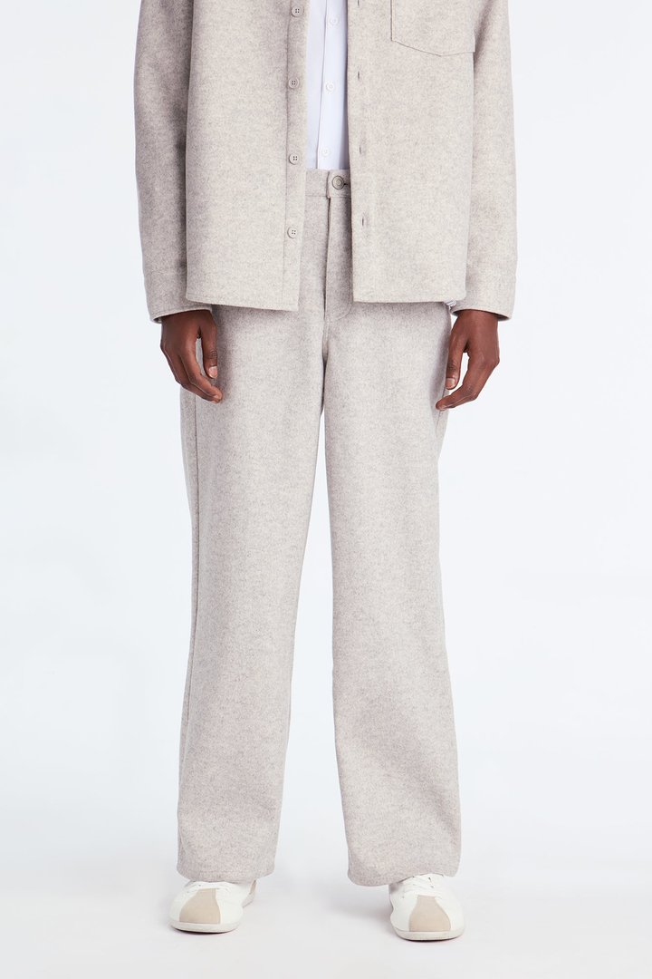 Straight Studio Pant - Grey