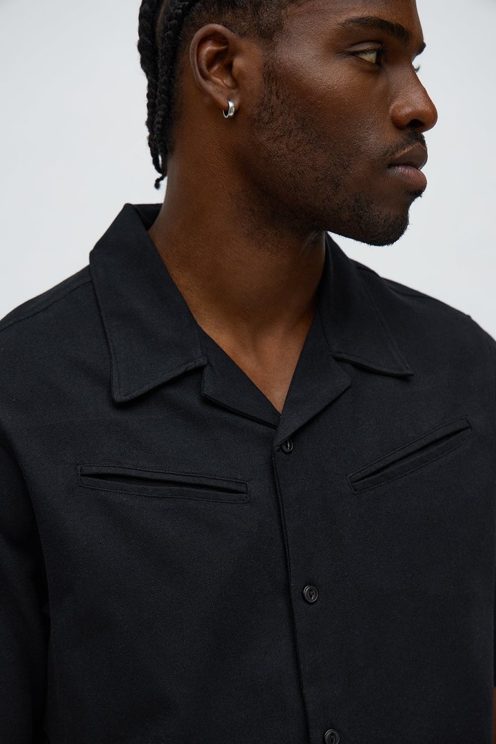 Frontier Fit Button Up Shirt - Black