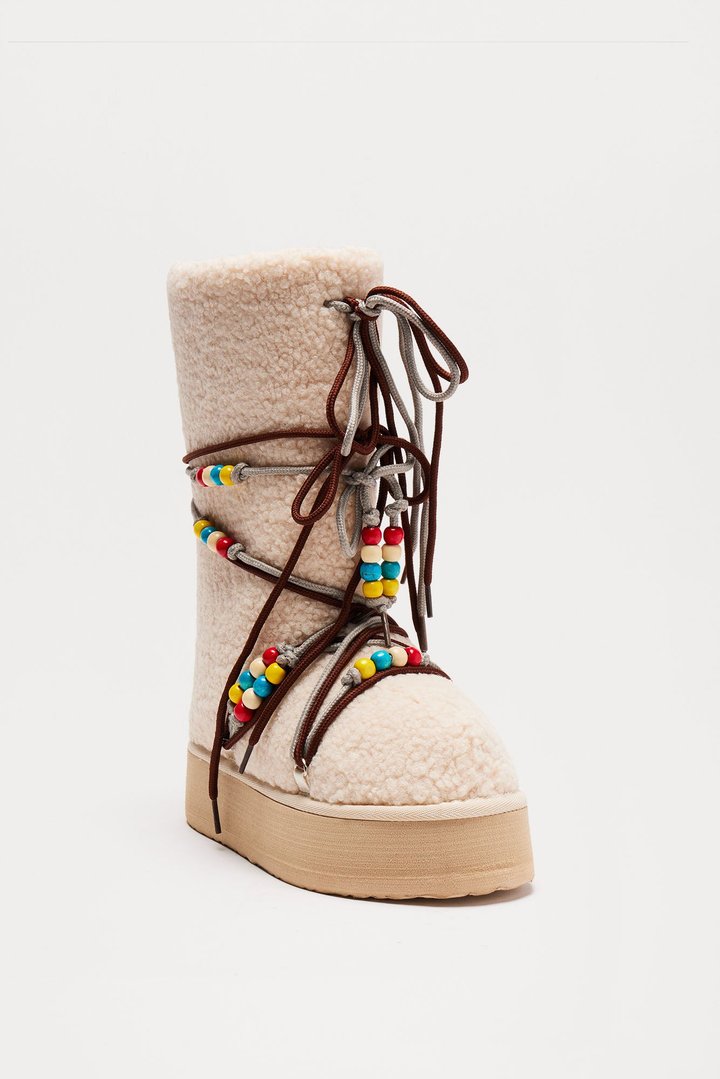 Summit Sherpa Boots - Beige