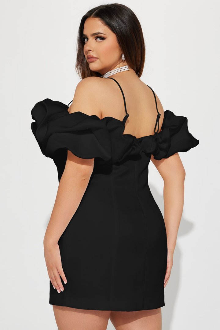 Lola Mini Dress - Black