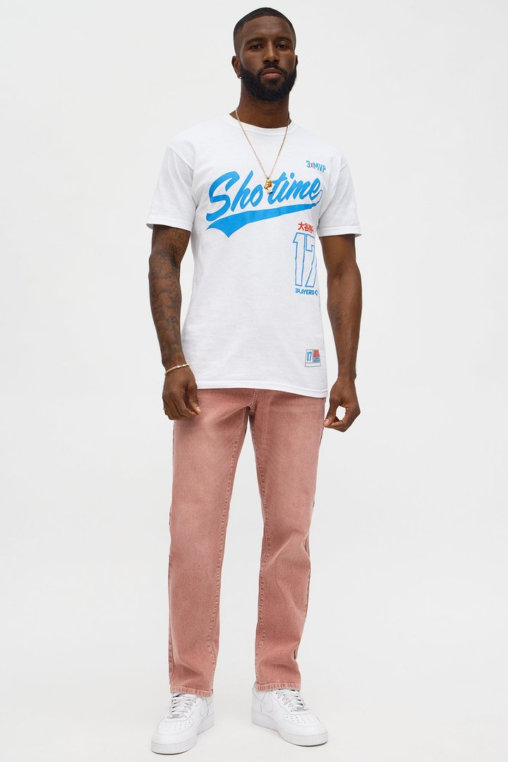 Mercer Slim Stretch Jean - Burgundy