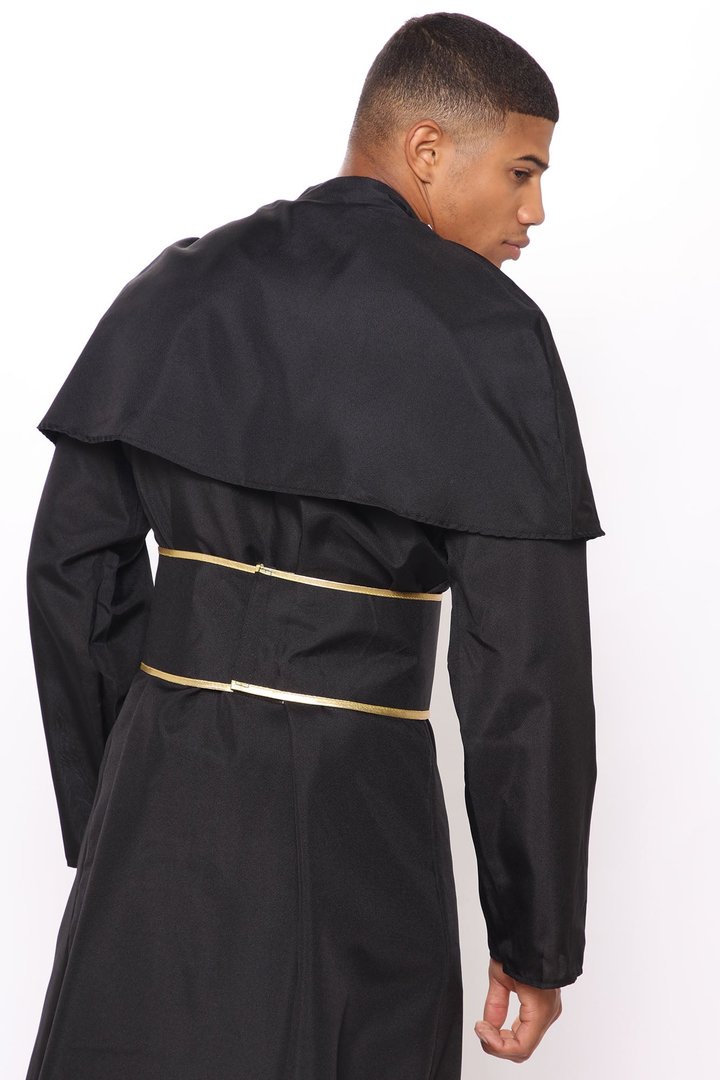 Priest 2 Piece Costume Set - Black