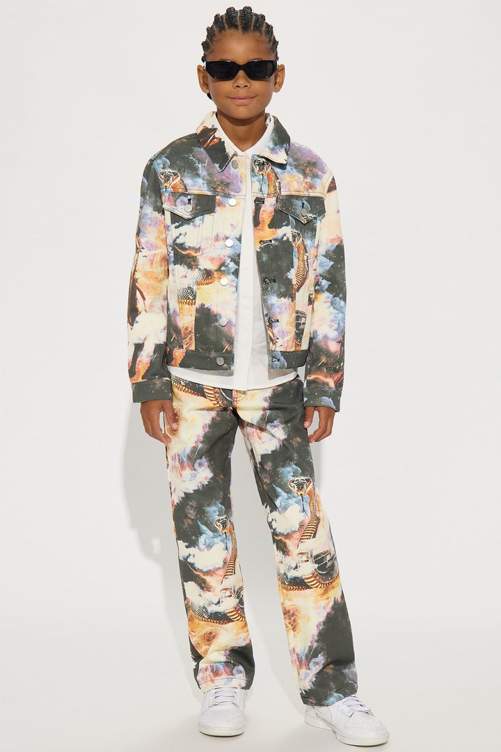 Mini Baggy Printed Guardian Pant - Multi Color