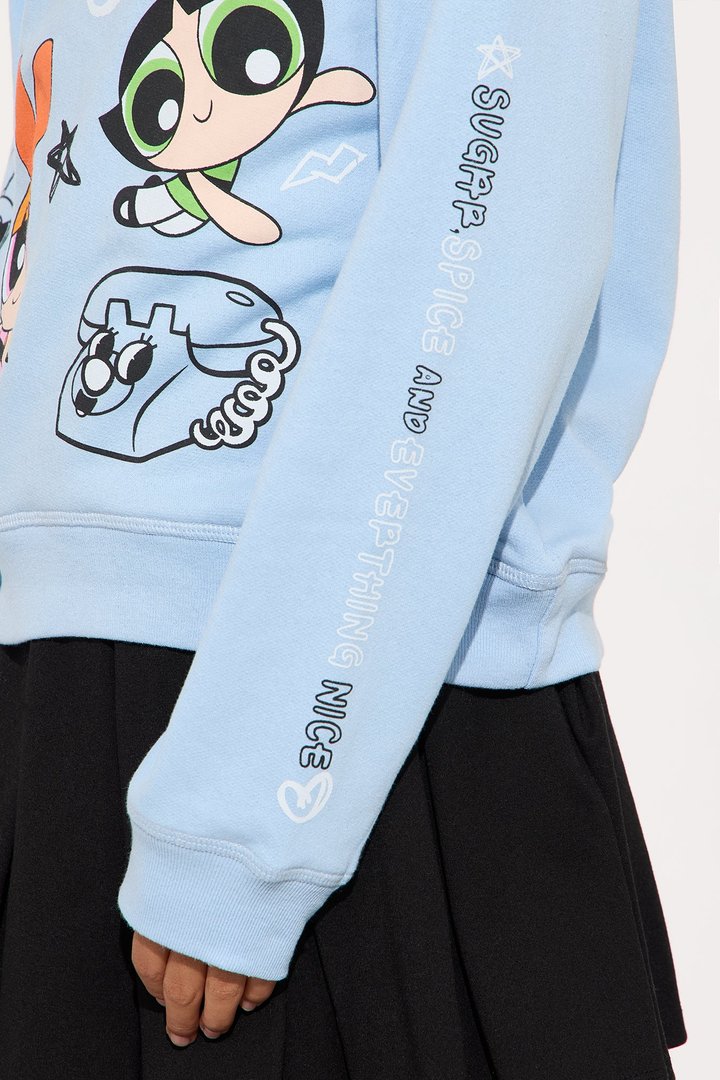 Mini Powerpuff Girls Pullover Hoodie - Periwinkle