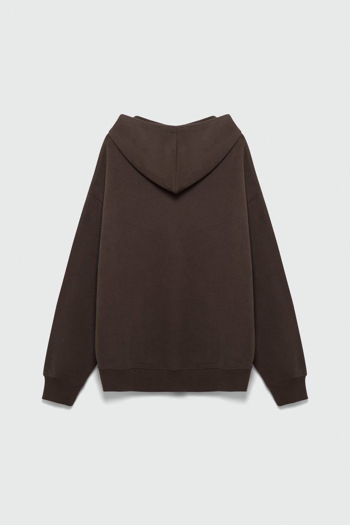 410 Oversized Hoodie - Brown