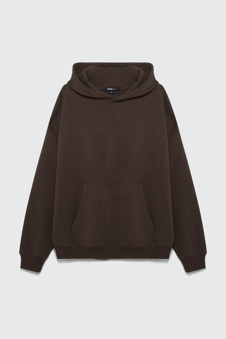 410 Oversized Hoodie - Brown