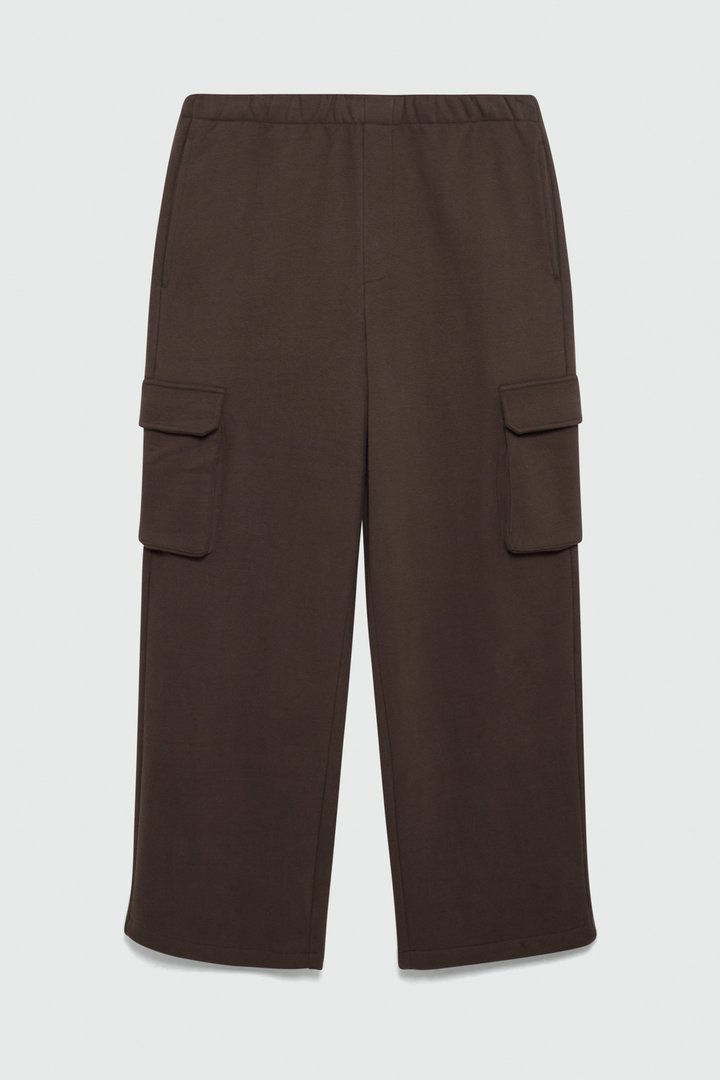 410 Baggy Cargo Sweatpants - Brown