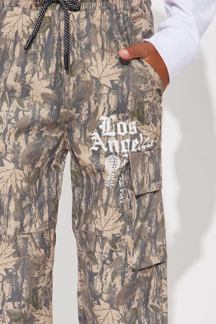 Mini Ready For Anything Cargo Jogger Pants - Camouflage