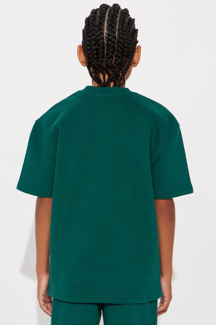 Mini 410 Oversized Tee - Hunter Green