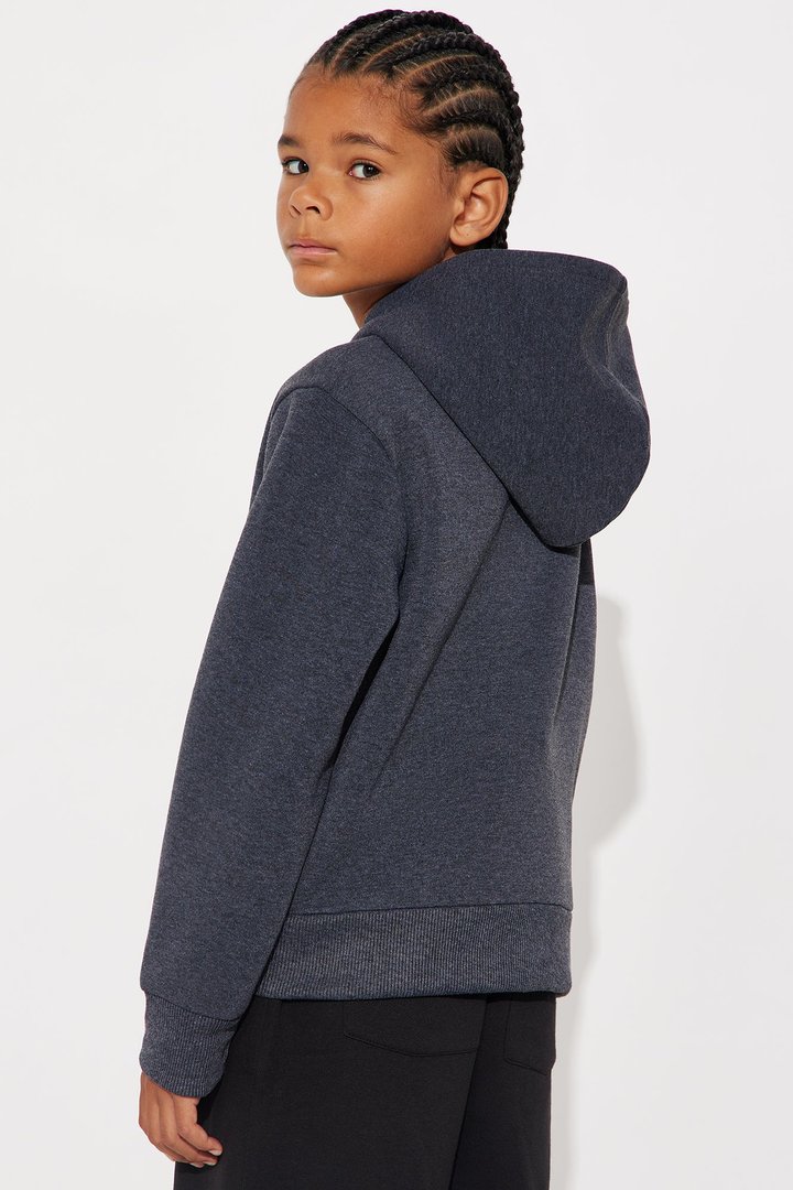 Mini God Got Me Pullover Hoodie - Charcoal