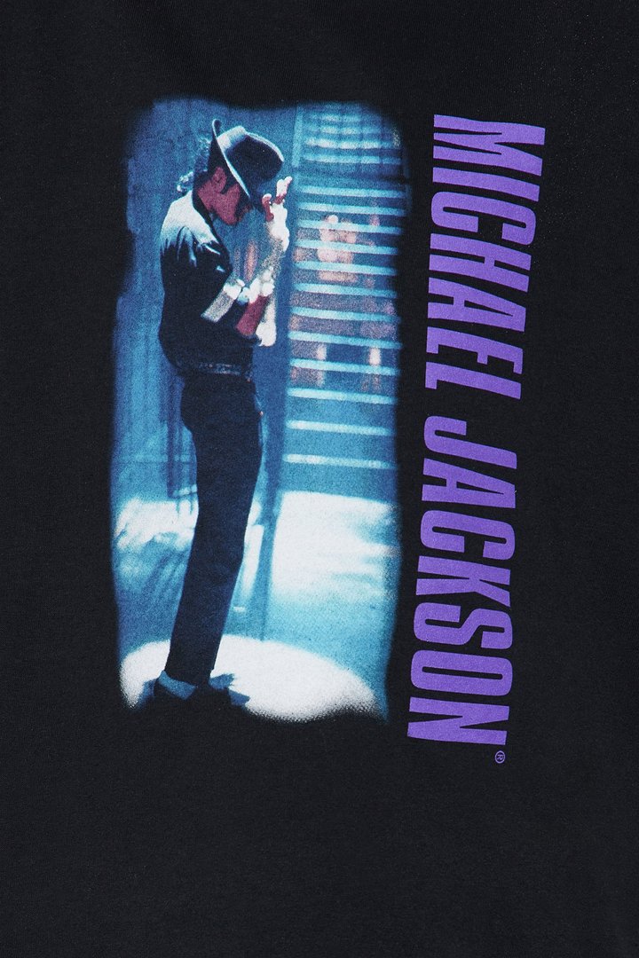 Mini Michael Jackson Billie Jean Short Sleeve Tee - Black