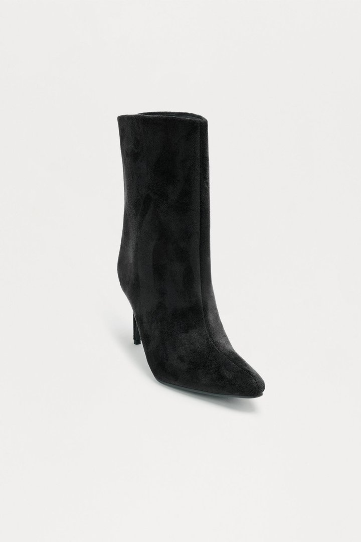 Sabelle Stiletto Booties - Black