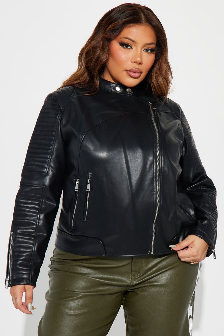 Mariah Moto Jacket - Black