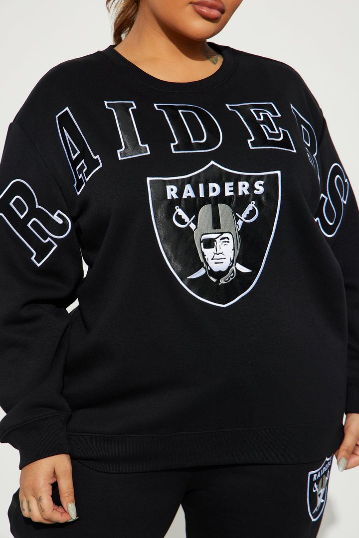Raiders Crew Neck Sweatshirt - Black