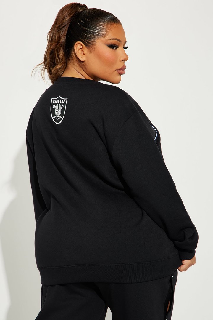 Raiders Crew Neck Sweatshirt - Black