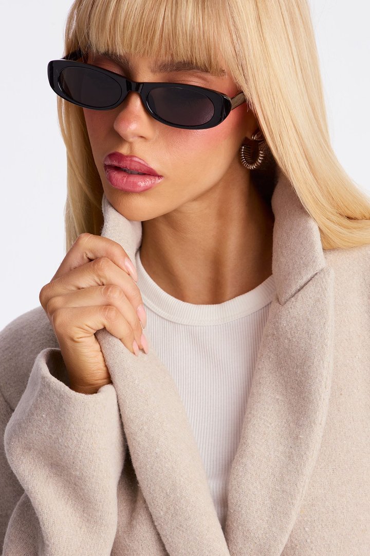 Natalie Wool Trench Coat - Stone