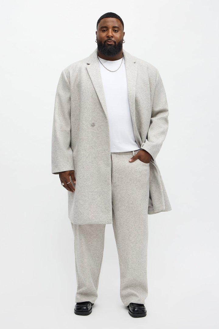 Straight Studio Pant - Grey