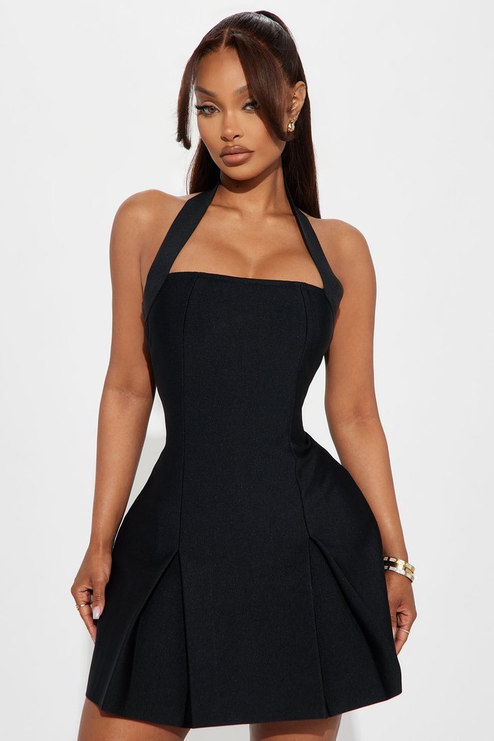 Good Company Bandage Mini Dress - Black