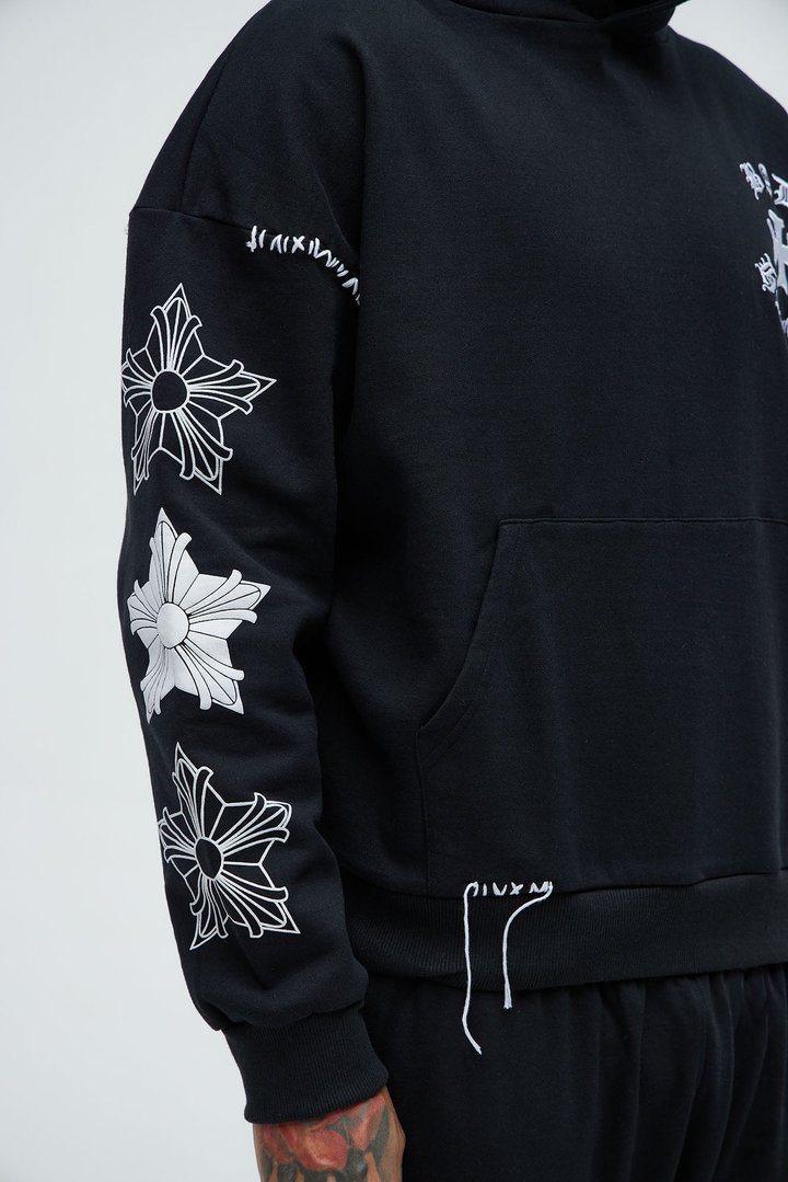 Stars Align Hoodie - Black