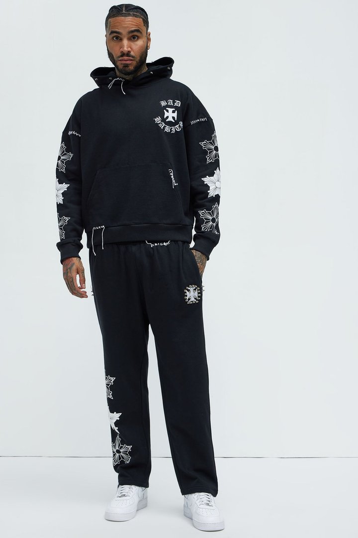 Stars Align Jogger - Black