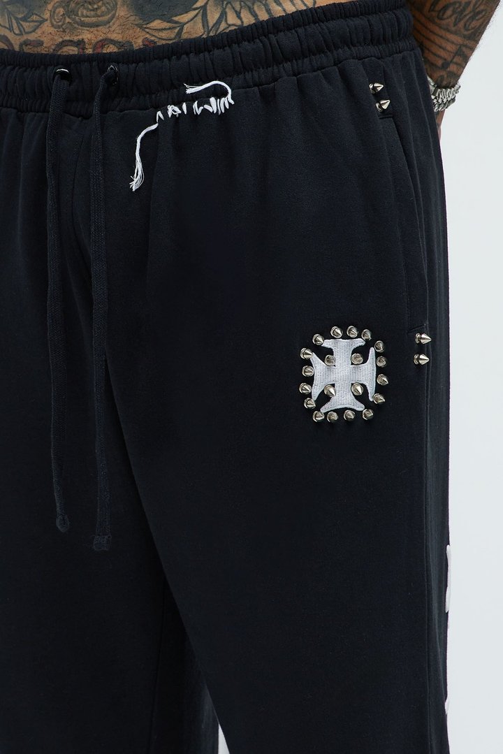 Stars Align Jogger - Black