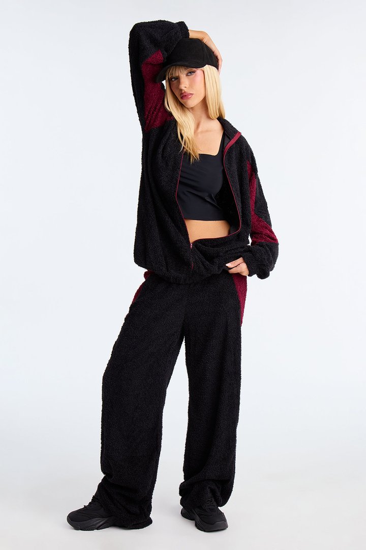 So Cool N' Cozy Pant Set - Black