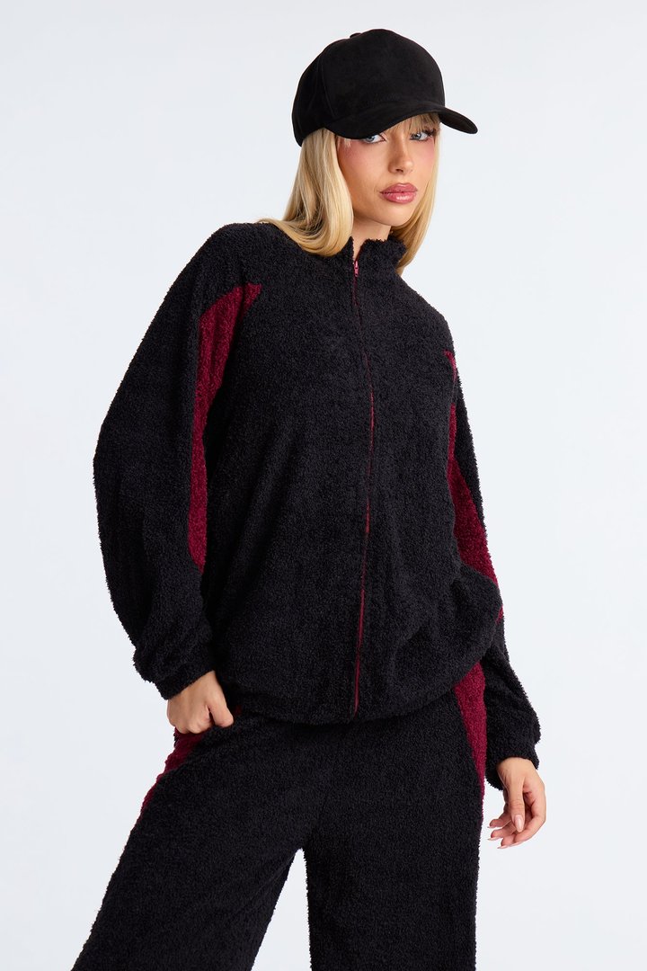 So Cool N' Cozy Pant Set - Black
