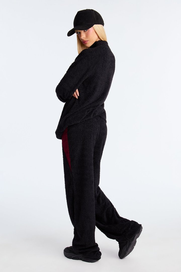 So Cool N' Cozy Pant Set - Black