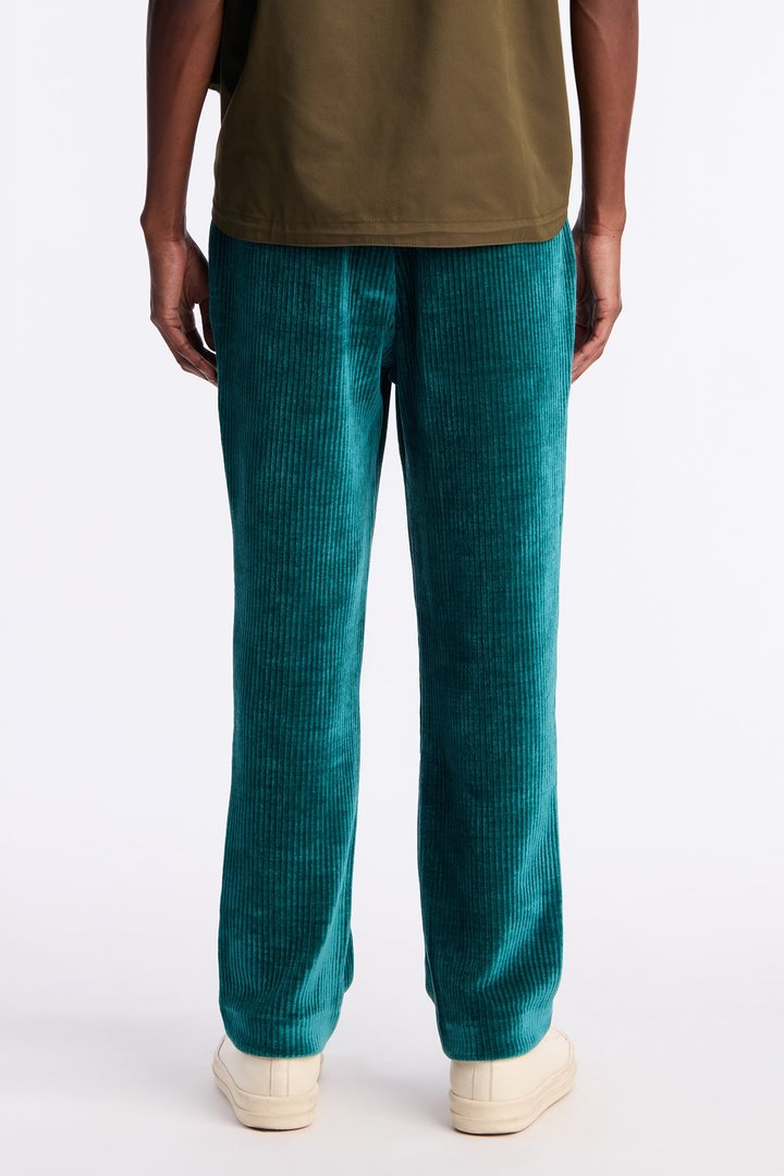 Straight Ashwood Cord Pant - Hunter Green