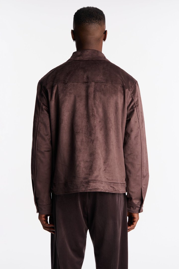Michael Suede Jacket - Brown