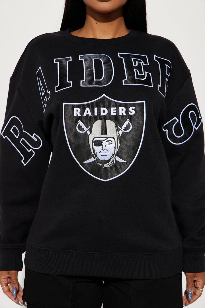 Raiders Crew Neck Sweatshirt - Black