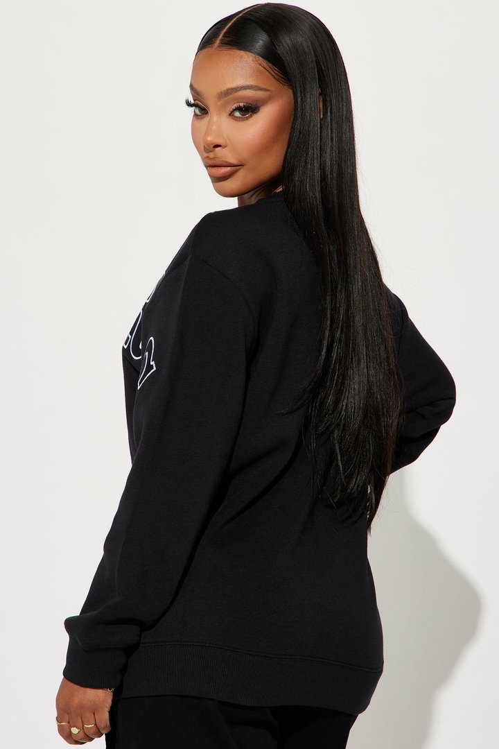 Raiders Crew Neck Sweatshirt - Black