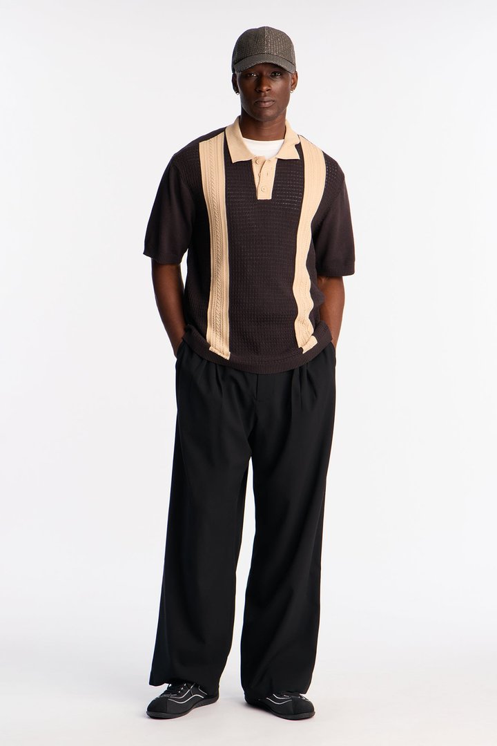 The Abundance Polo - Brown Combo