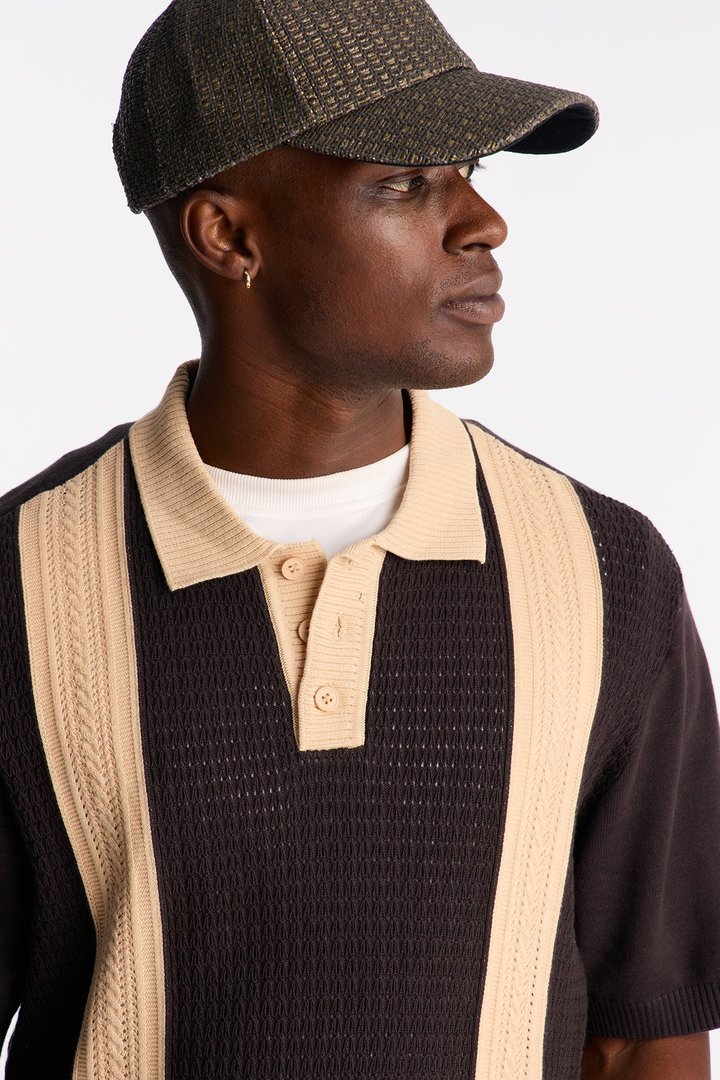 The Abundance Polo - Brown Combo