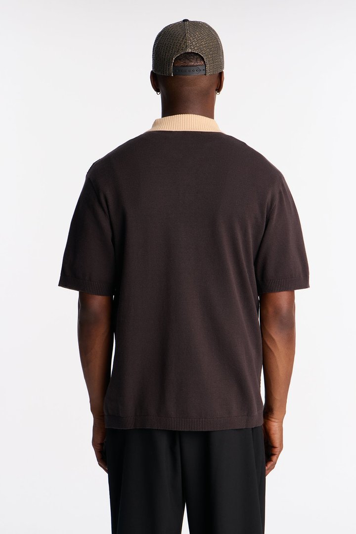 The Abundance Polo - Brown Combo