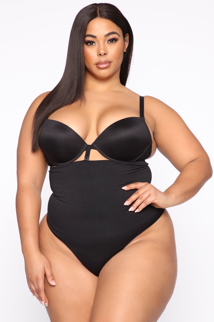 Hug Me Close Shapewear Panty - Black
