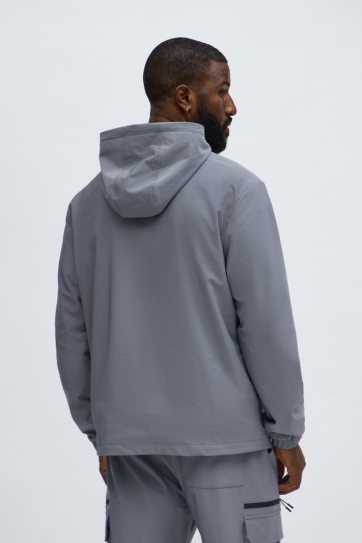 Desert Storm Pullover Anorak - Grey