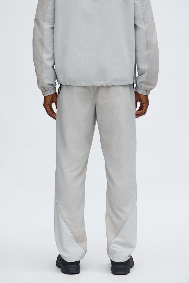 Straight Big Waves Track Pant - Grey