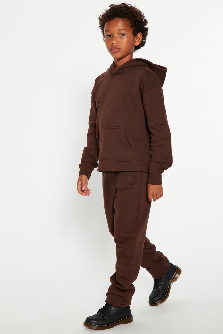 Mini Stole Your Toys Oversized Jogger - Chocolate
