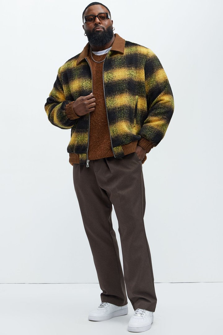 A Trip Outside Mohair Jacket - Brown