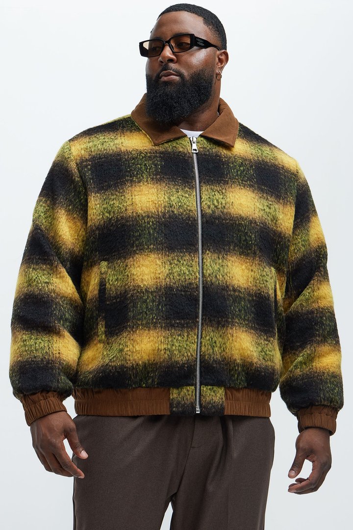 A Trip Outside Mohair Jacket - Brown