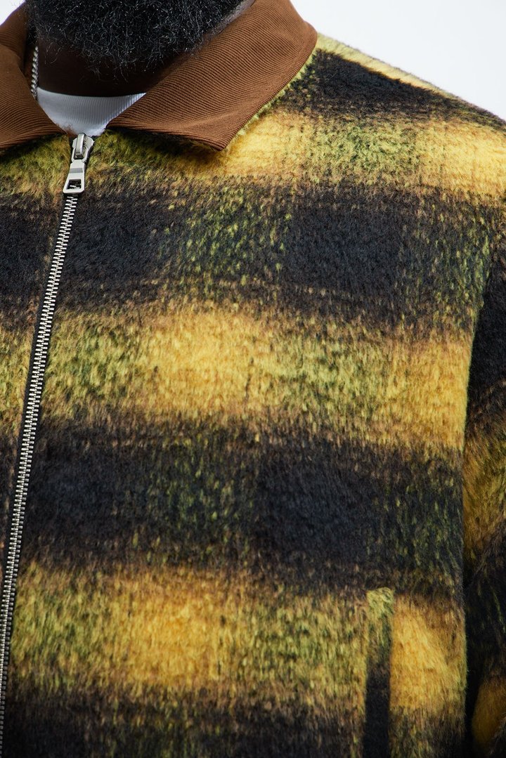 A Trip Outside Mohair Jacket - Brown
