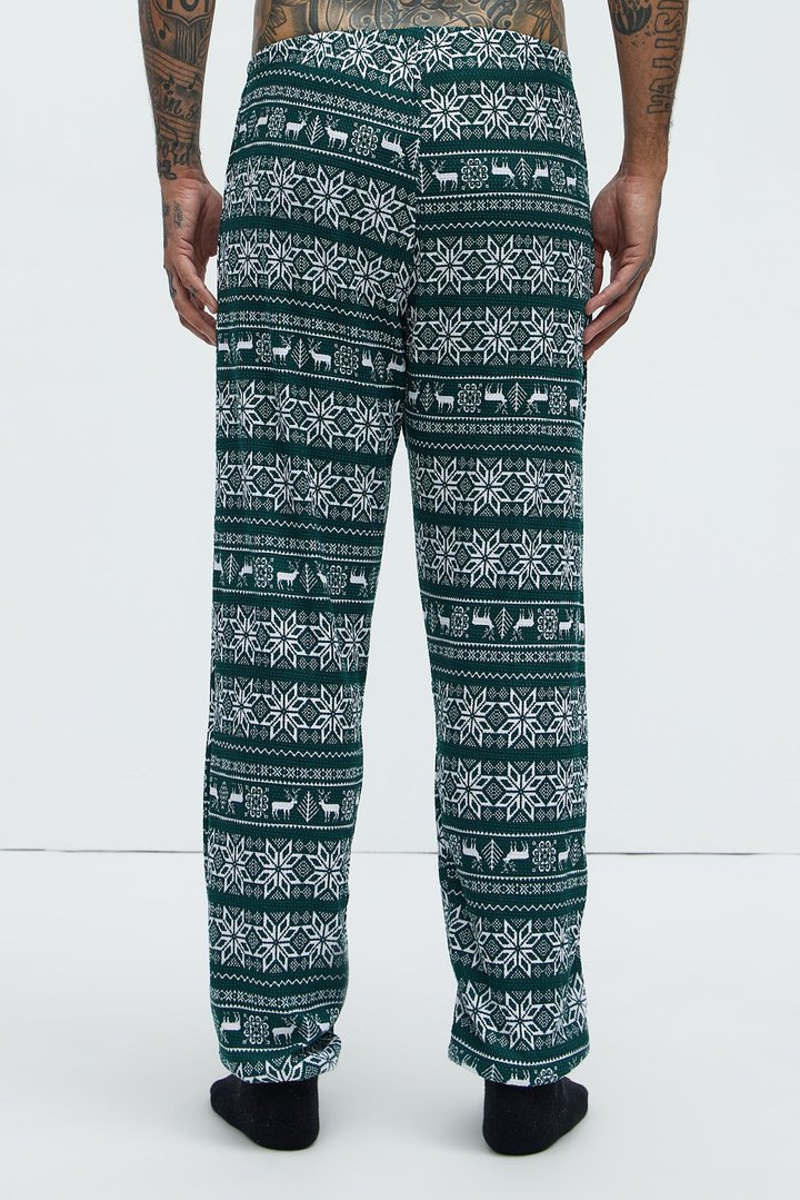 Holiday Feeling Christmas Holiday PJ Set - Green