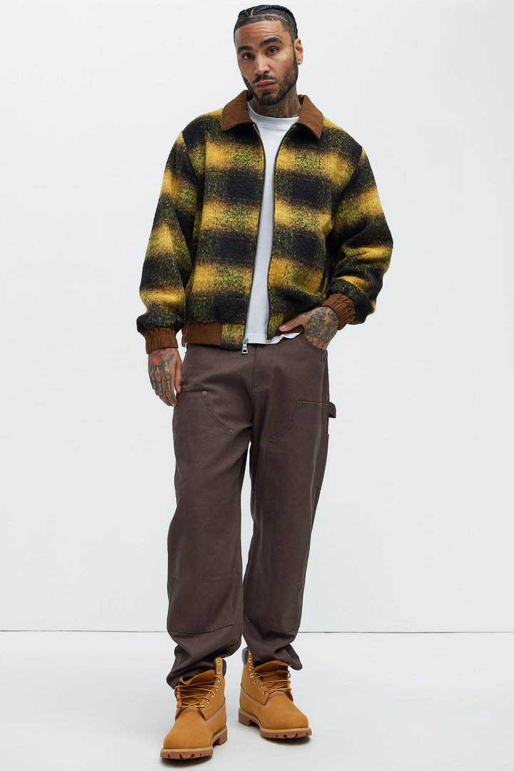 A Trip Outside Mohair Jacket - Brown