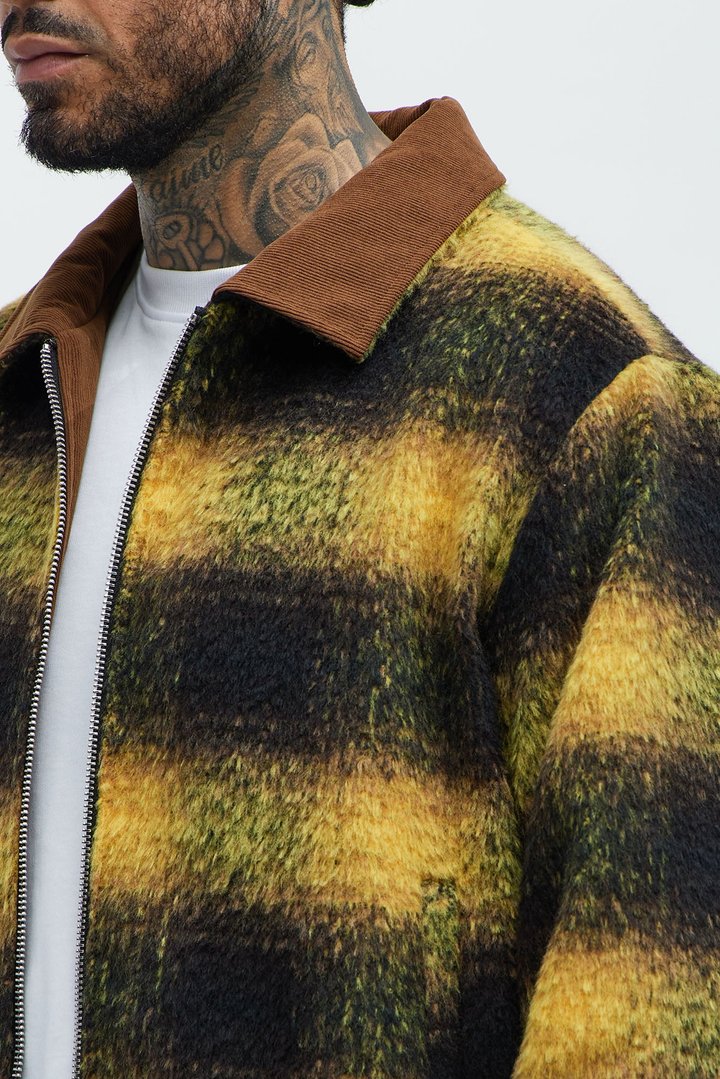 A Trip Outside Mohair Jacket - Brown