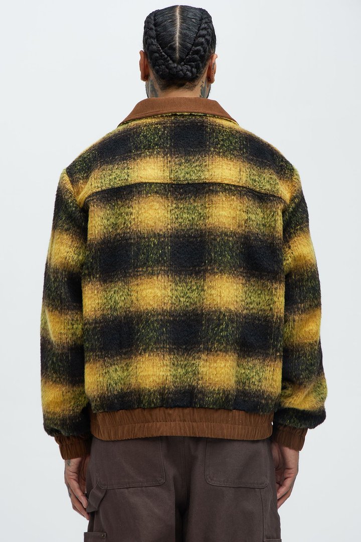 A Trip Outside Mohair Jacket - Brown
