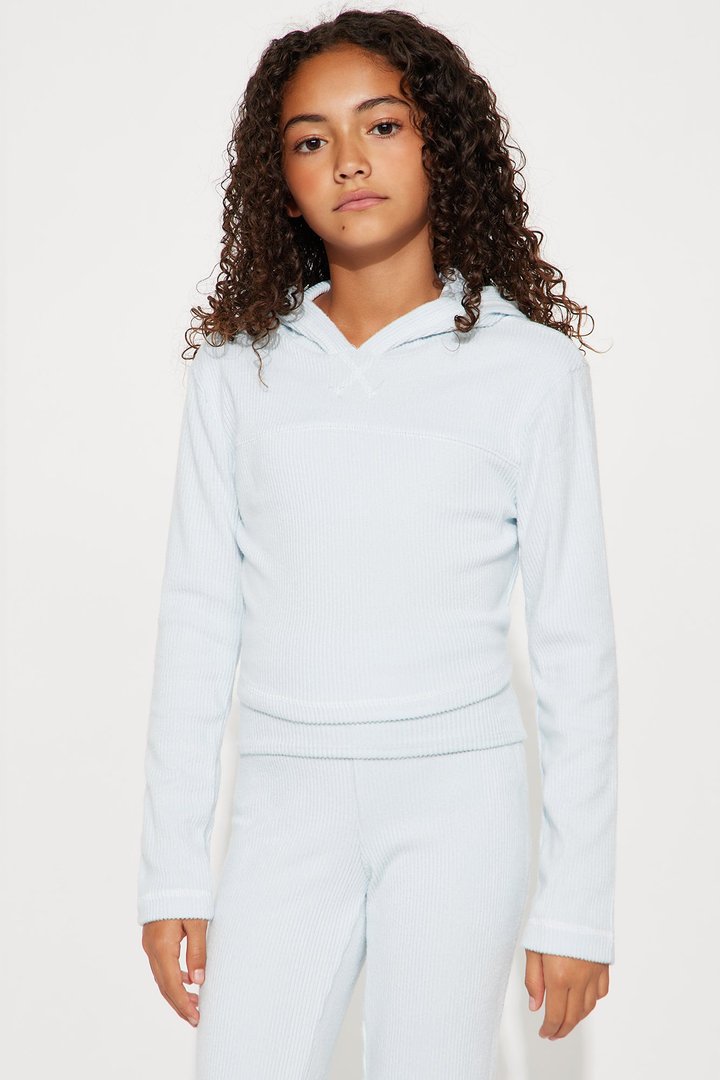 Mini Simply Cute Pant Set - Light Blue