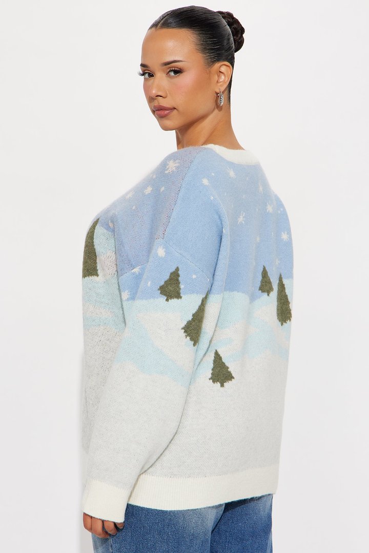 Ski Date Sweater - Multi Color