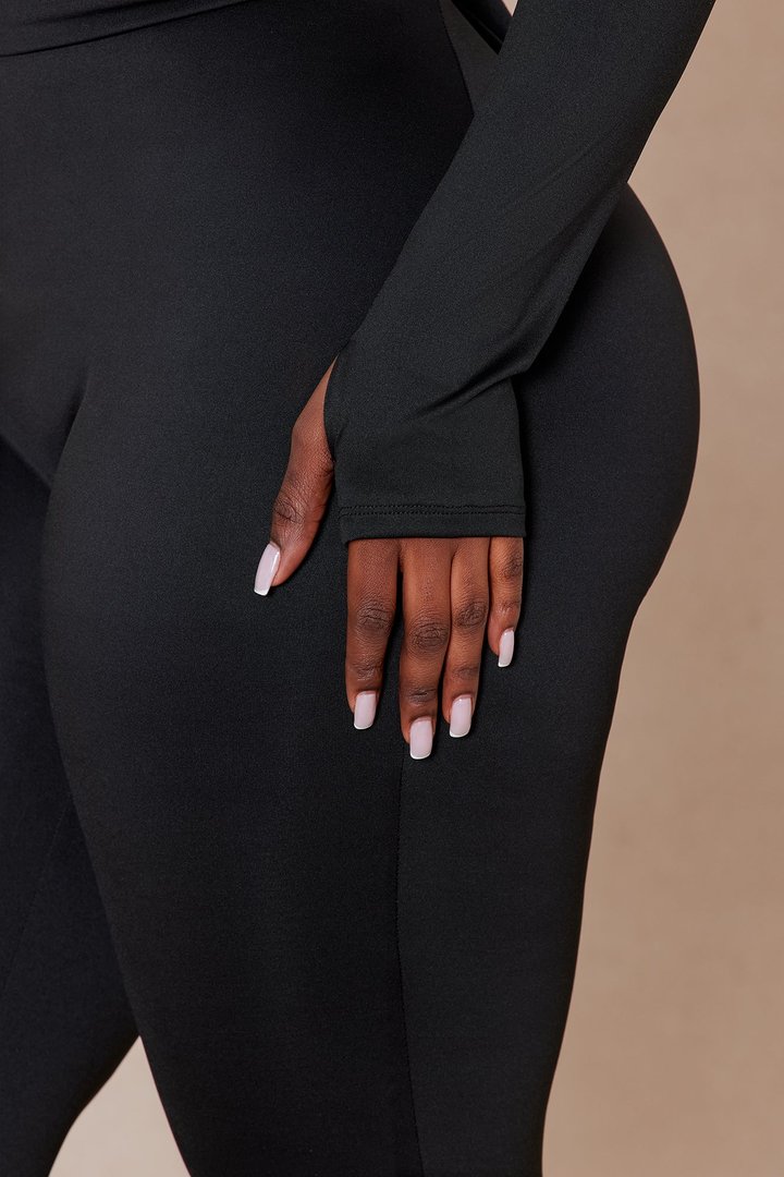 Kyra Double Layered Jumpsuit - Black
